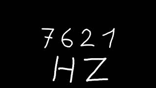 7621 hz