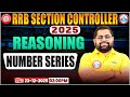 RRB Sectional Controller Reasoning Classes 2025 | Number series | Vineet Sir