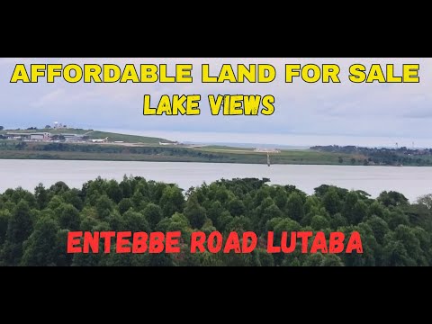 LAND WITH BEAUTIFUL LAKE VIEWS ON ENTEBBE ROAD KAMPALA FOR SALE UGANDA 2025 PRIVATE MAILO LAND TITLE