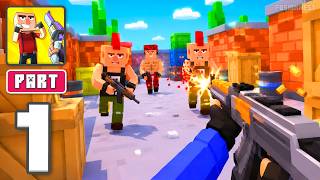 Block Craft Shooter 3D - Gameplay Walkthrough Part 1 (iOS, Android) screenshot 2