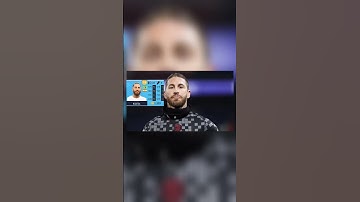 Sergio Ramos player Card in Dls22. #shorts #dls22 #psg #realmadrid