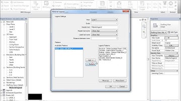 CGS Revit TOOLS - Material Legend