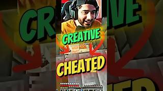yessmartypie cheated 🔥 in Minecraft #shorts