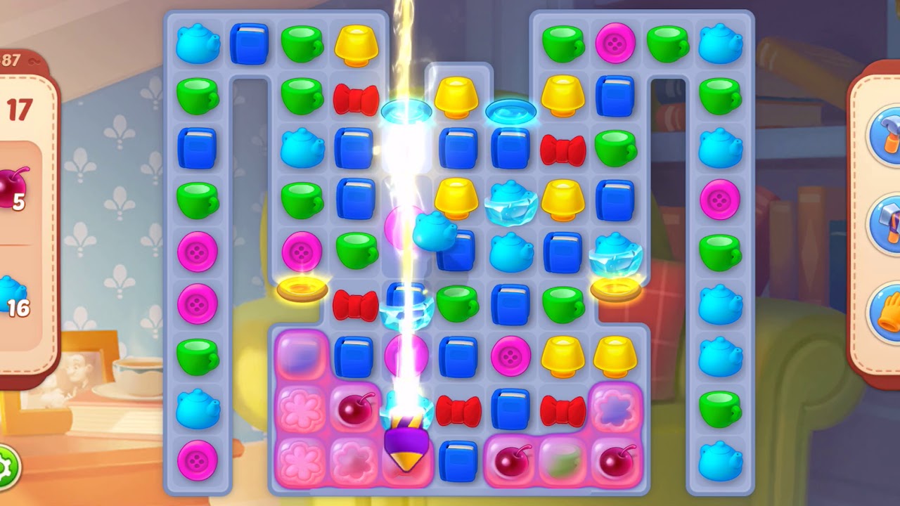 [Gameplay] Homescapes - Level 887 (No Boosters) http://homescapes.toptools.xyz