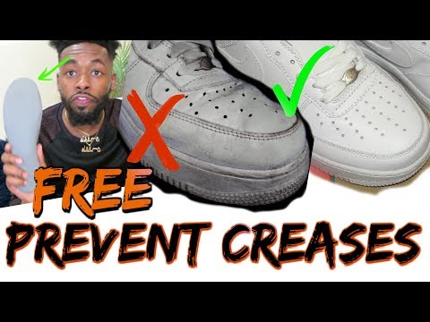 how to get rid of air force 1 creases