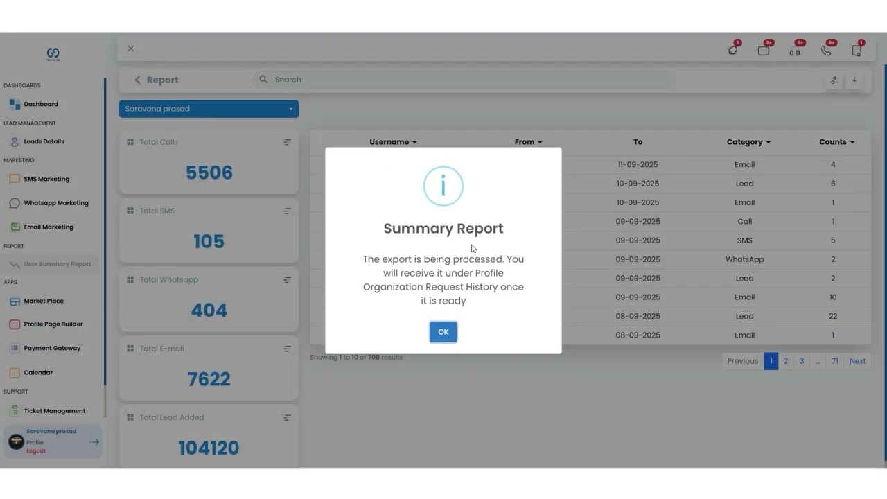 How to Use User Summary Report in CRM HUB 360 | CRM Reporting & Analytics Tutorial in English