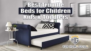 ▶️Top 5 Best Trundle Beds in 2021 - For specially Children, Kids and Toddlers [ Buying Guide ]