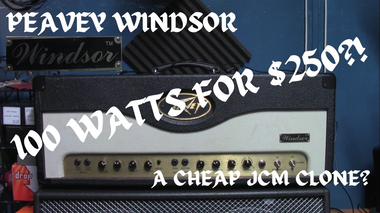 Hey Look Its A Marsh- I Mean Peavey!? | Peavey Windsor Demo And Review