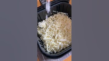 Air Fryer Hashbrowns ❤️