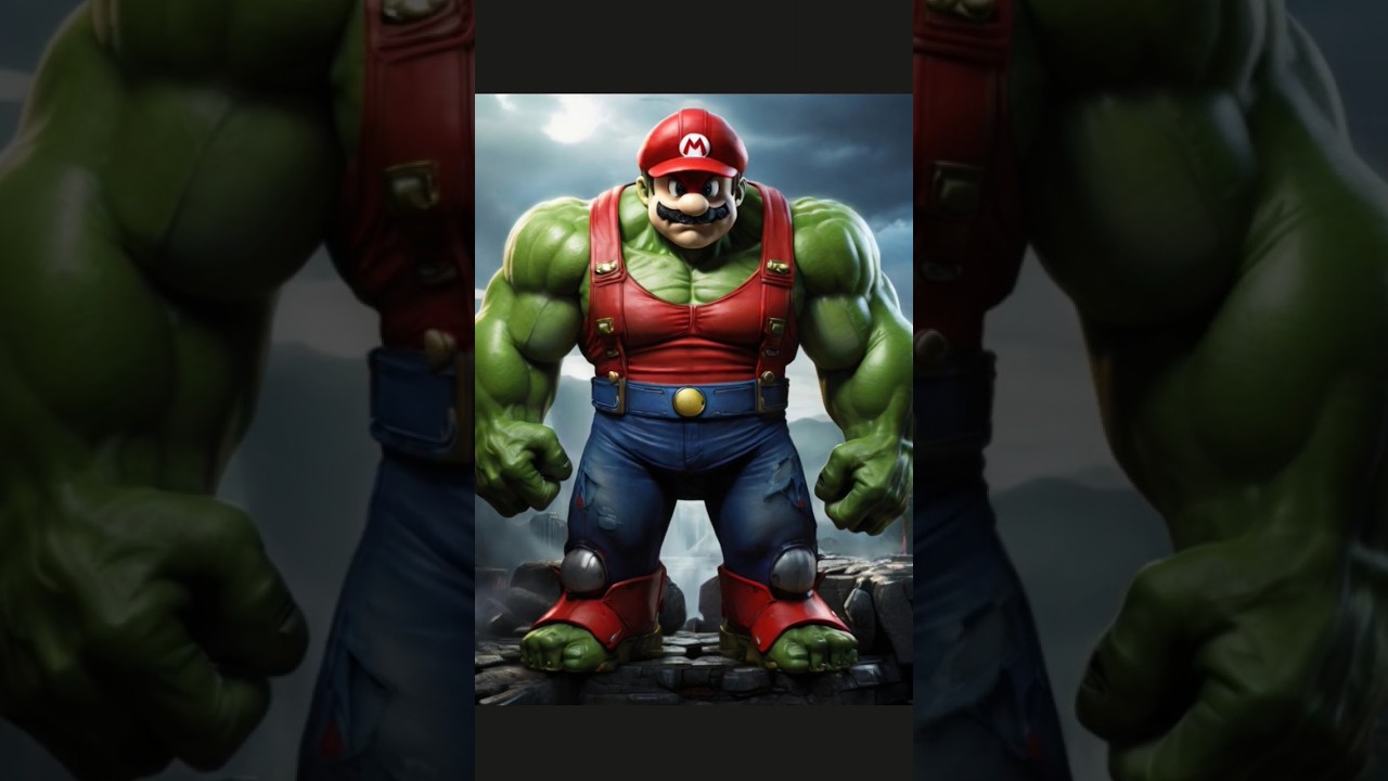 Mario Version of Avengers | Marvel 