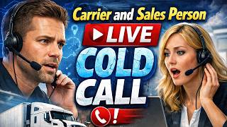 Live Cold Call with Carrier – Sales Strategies That Work – SZ Dispatching LLC