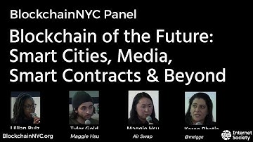 Blockchain of the Future: Smart Cities, Media, Smart Contracts & Beyond: We explore what can happ...