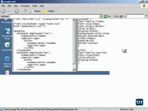 XML Tutorial 48 CSS Formatting Properties - YouTube