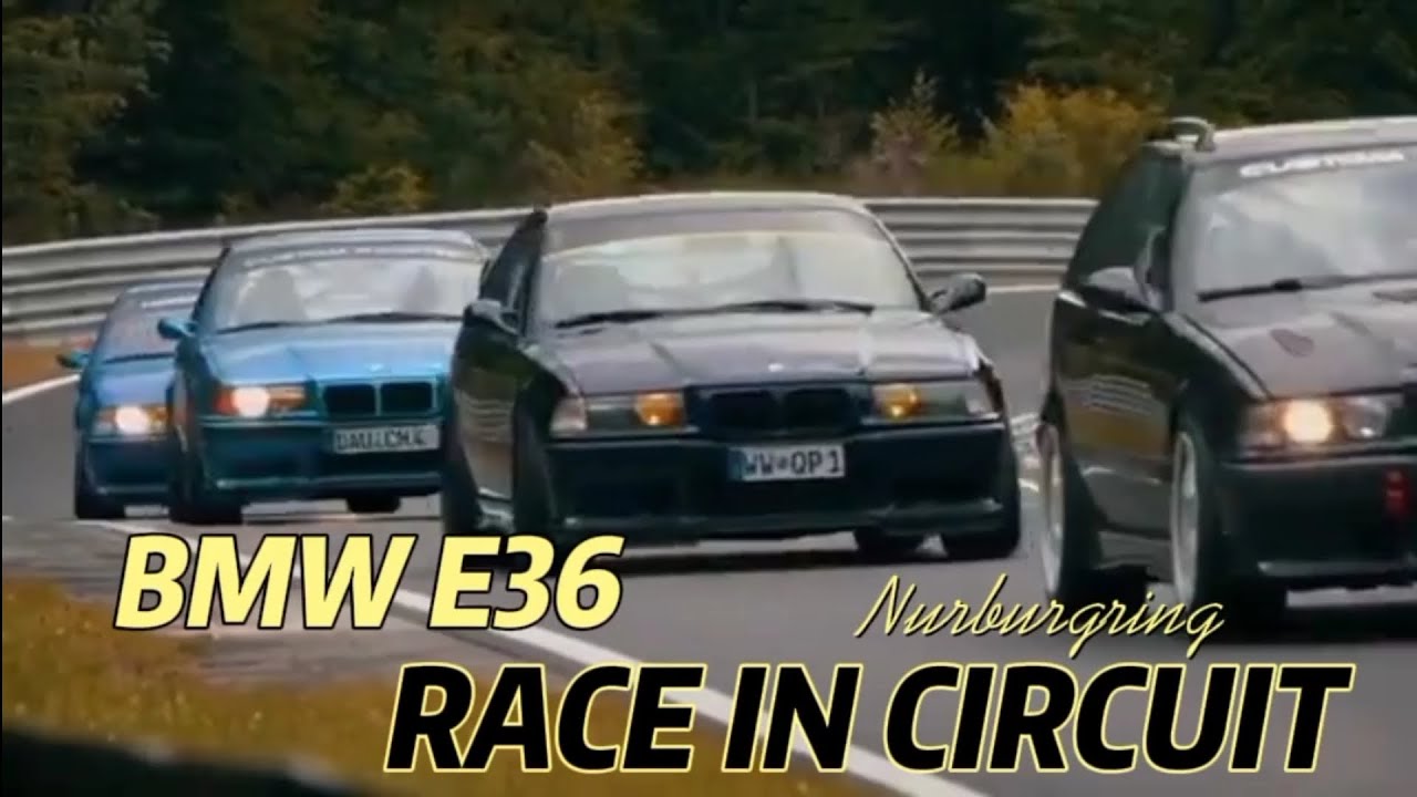 BMW E36: Race in Nurburgring Circuit (Kerika BMW E36 digunakan balapan ...