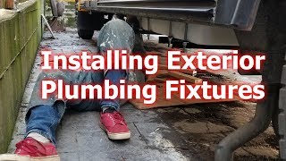 Conversion Video 26: Installing Exterior Plumbing Fixtures
Installing the exterior water hookups, exterior shower, and vented water heater. The water heater portion is a bit of a bummer, but at least its in and working now.
Plumbing Fixture Links:
On Demand Hot Water Heater: https://amzn.to/2N8JrUw
(Updated) Next Generation of my Water Pump: https://amzn.to/2Rwjz3c
Water Pump Relay Kit: https://amzn.to/2WZqEzi
Accumulator Tank: https://amzn.to/2Y9eQXU
Exterior Shower Attachment: https://amzn.to/2ICVEfF
Drinking Water Filter System: https://amzn.to/2J1eTP1
City Water in-line filter: https://amzn.to/2J6SVKr
Fresh Water Hose: https://amzn.to/2J7cRND
City Water Pressure Regulator: https://amzn.to/2N7FBej Conversion Video 26: Installing Exterior Plumbing Fixtures