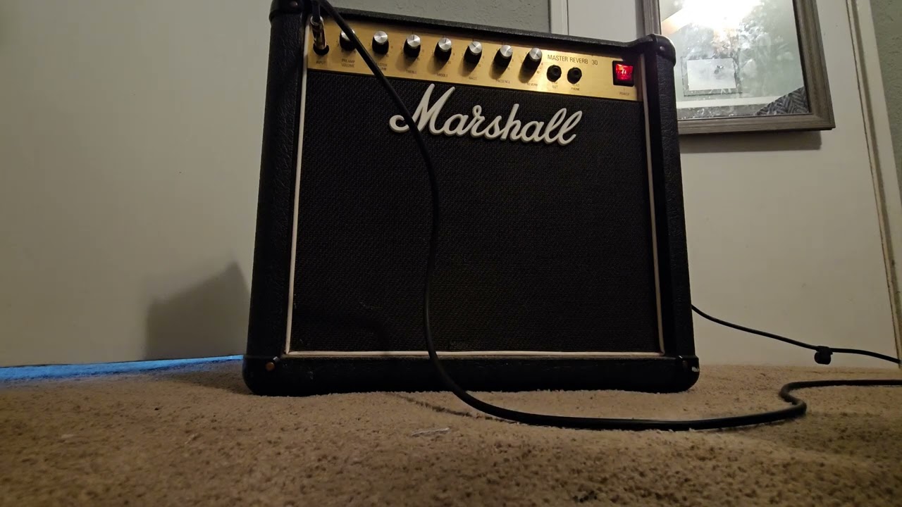 Marshall Master Reverb 30 demo - YouTube