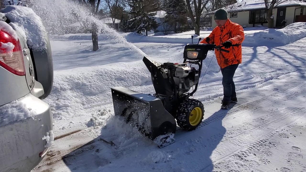 Snow Shovels on the driveway YouTube