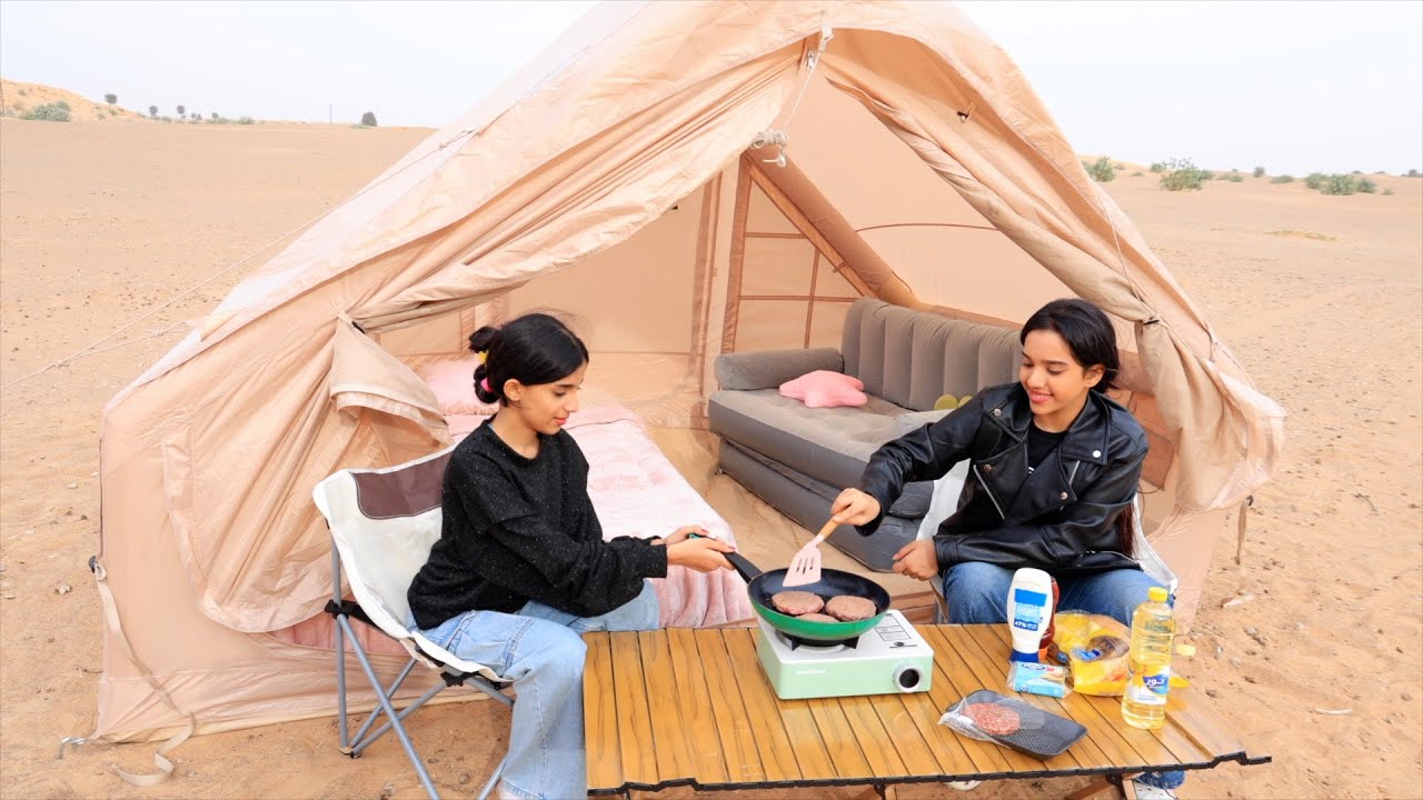 تحدي الخيمة الغالية ضد الخيمة الرخيصة !!!