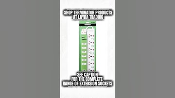 SHOP TERMINATOR EXTENSION SOCKETS - AT LAYRA TRADING