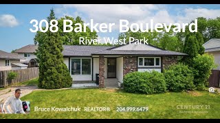 308 Barker Blvd | FOR SALE in  River West Park - Charleswood | Bruce Kowalchuk C21