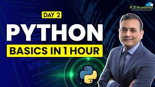 Python Basics for Beginners | Python Machine Learning Tutorial (2025)