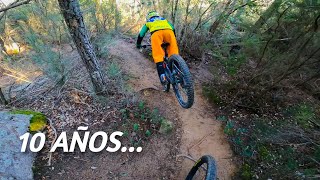 ASÍ ES COMO @JordiSalabiker AFRONTA BAJADAS DE ENDURO MTB CON TAN SOLO 10 AÑOS! 🔝