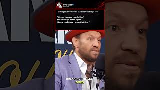 McGregor almost broke Machine Gun Kelly’s face | Conner McGregor #ufc #mma
