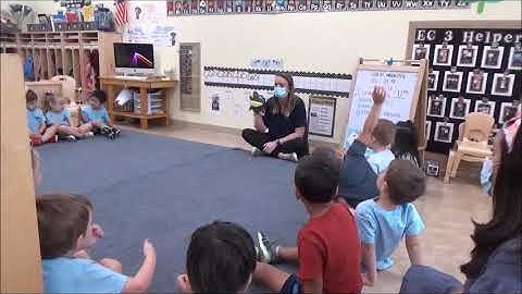 Prek3 Tucker Turtle Teaching During Circle Time