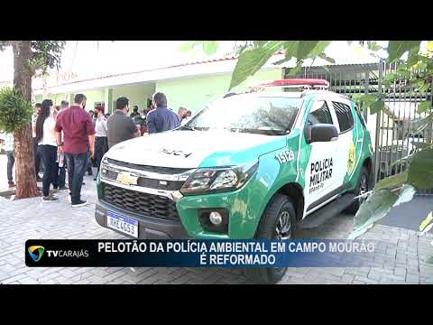 Pelotão da Polícia Ambiental em Campo Mourão é reformado