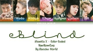 MONSTA X (몬스타엑스) - BLIND (COLOR CODED/HAN/ROM/ENG)