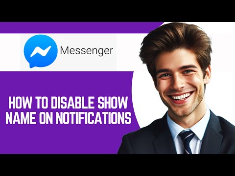 How To Disable Show Name On Messenger Notifications