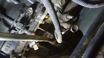 4JK1 crank sensor position