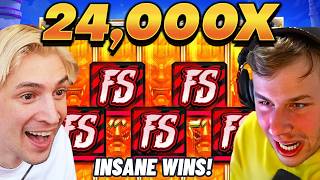 [TOP 14] Biggest Streamer Slot Wins! #356 | Adin Ross, xQc & Xposed!