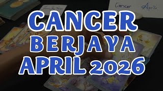 Berjaya Cancer April 2026cinta Karir Rejekiramalan Tarot Zodiak Bulan Inicancer fransisfaytarot