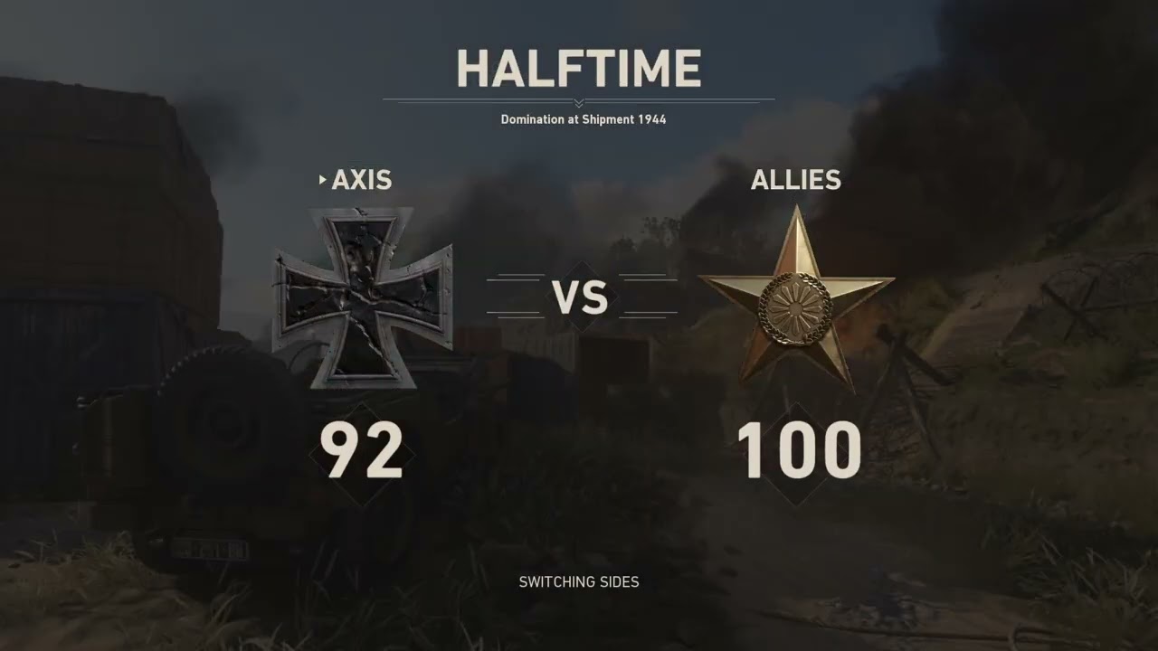 CALL OF DUTY WWII 239 KILLS ON SHIPMENT 1944
