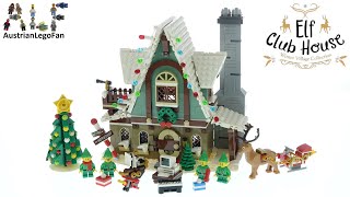 LEGO Winter Village 10275 Elf Club House Speed Build