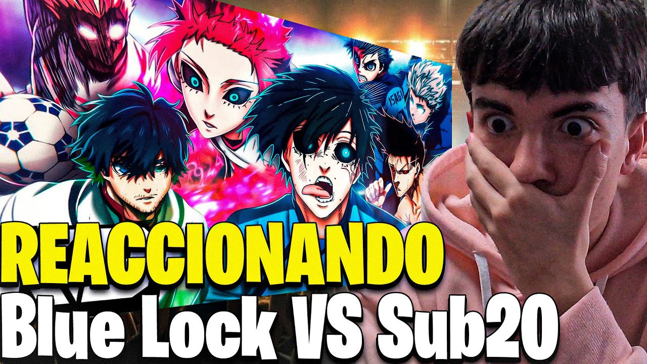 REACIONANDO A BLUE LOCK VS SUB20 DE JAPON| BLUE LOCK RAP| KBALLERO
