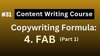 FAB Copywriting Formula | Marketing Copy with Examples & Audience Persona (Part 1)