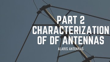 Characterization of DF antennas