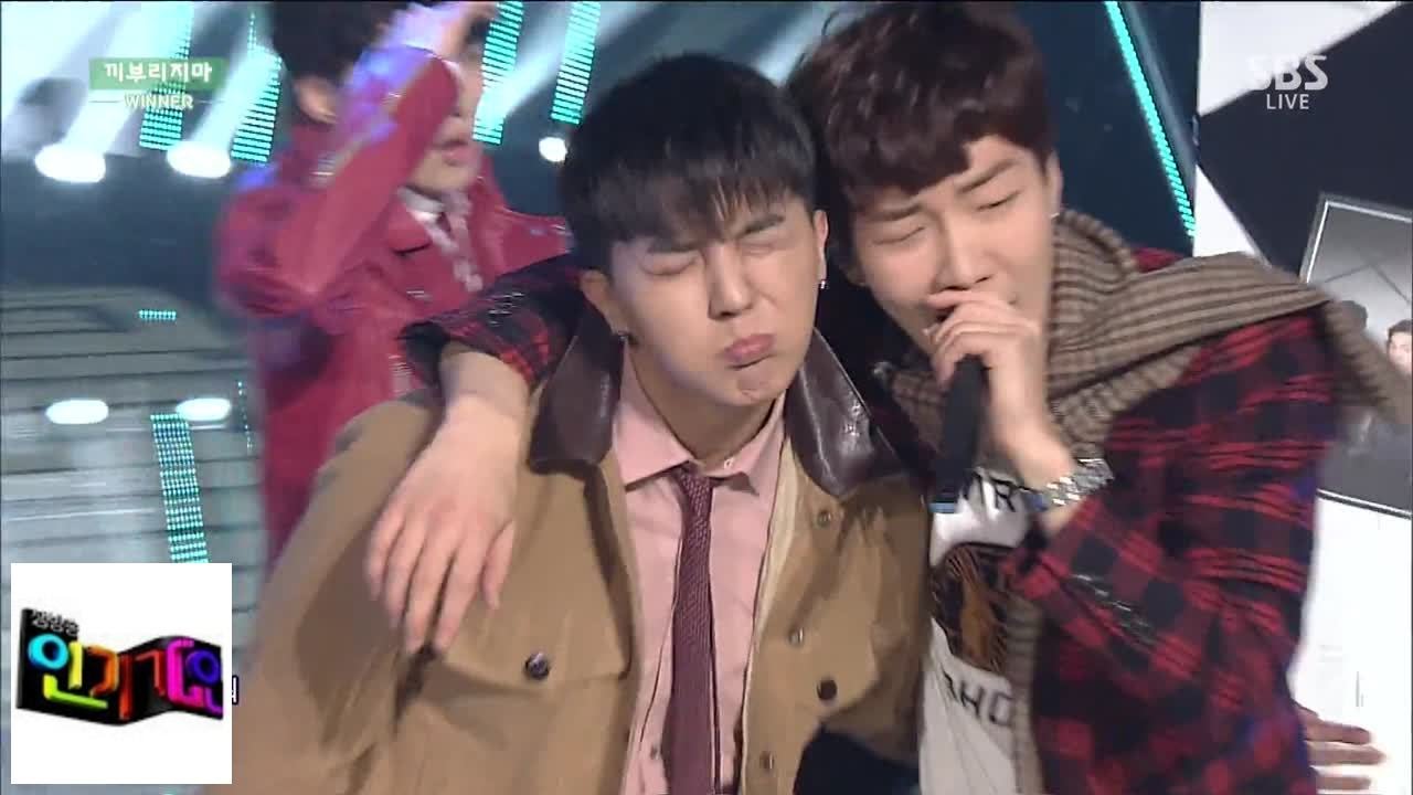 [ПОБЕДИТЕЛЬ] Kiburijima @ знаменитая песня Inkigayo 141005