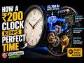 How a ₹200 Clock Keeps Perfect Time — The Quartz Mechanism Explained