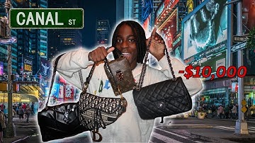 I went “LUXURY SHOPPING” in New York City