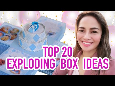 TOP 20 BEST EXPLODING BOX INVITATION IDEAS // DIY SURPRISE BOX// PAANO KUMITA NG PERA SA BAHAY