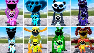 EVOLUTION OF NEW ALL BIG SMILING CRITTERS MONSTERS POPPY PLAYTIME CHAPTER 3 In Garry's Mod!