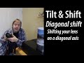 Tilt/shift lenses - using diagonal lens shift