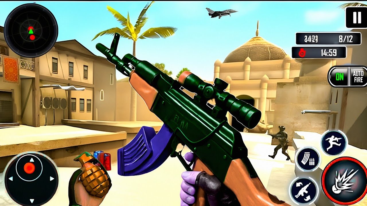 Real Commando Secret Mission 3D - FPS Shooter Offline Shooting Games - Android GamePlay
