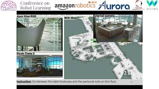 CoRL 2020, Spotlight Talk 142: Sim-to-Real Transfer for Vision-and-Language Navigation