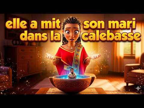 She put her husband in the calabash