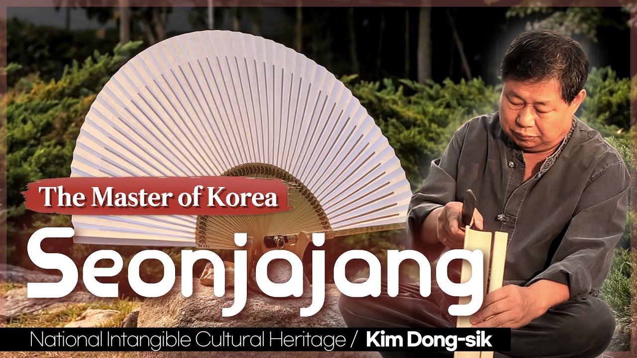 Seonjajang, the master who makes the Korean traditional foldingfans | KOREA