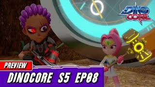 [Dinocore] Preview | S05 Ep08 | Big Problems, Small Problems! | Best Animation For Kids | Tuba N